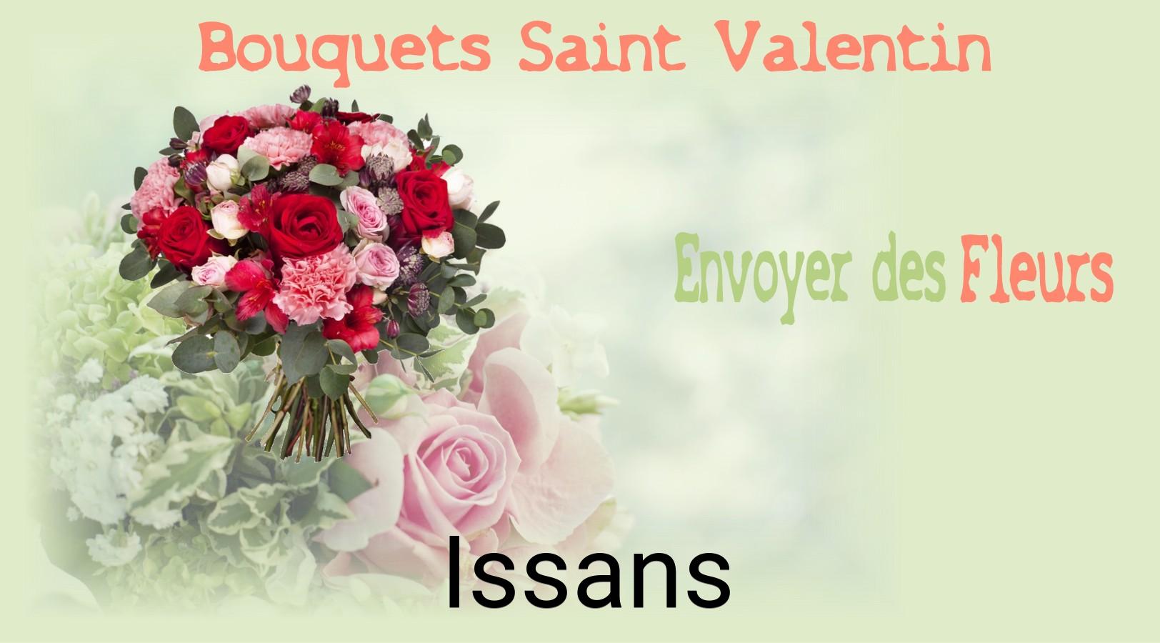 Roses de Saint-Valentin livrées à Issans
